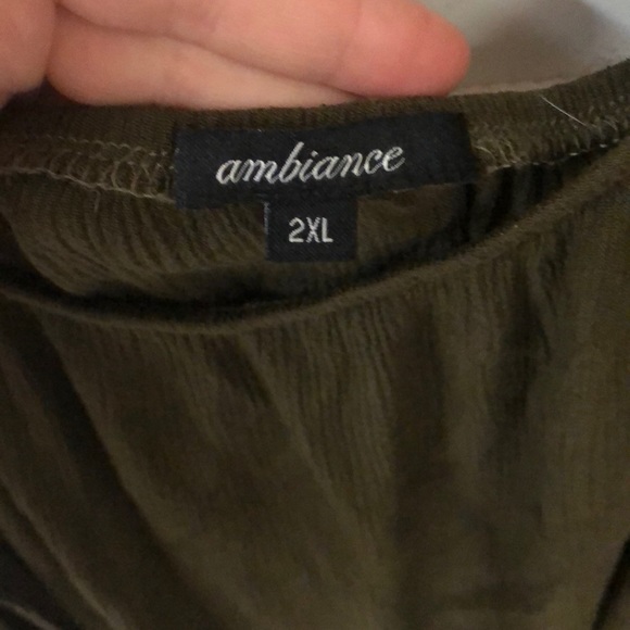 Army Green Crop Top - Picture 3 of 7